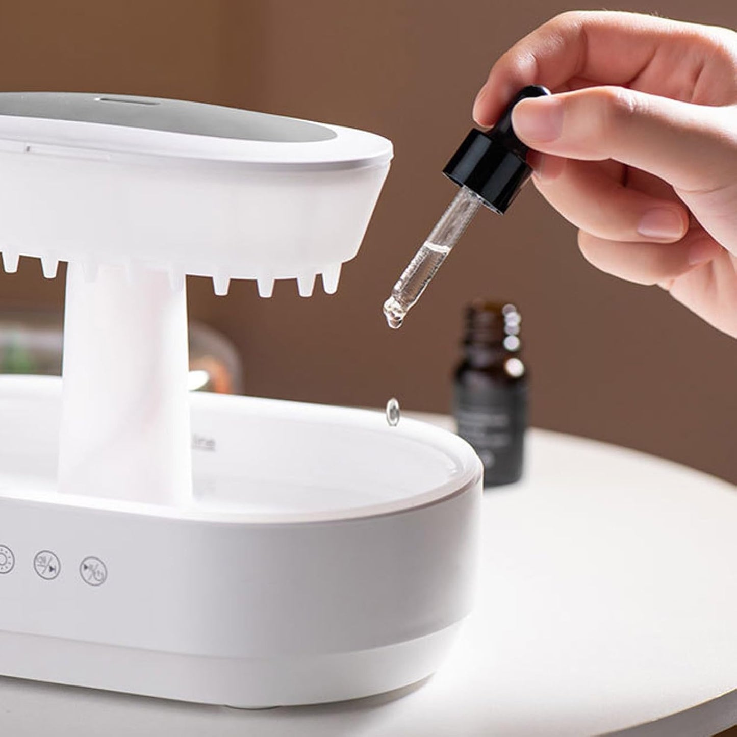 Micro Landscape Rain Humidifier