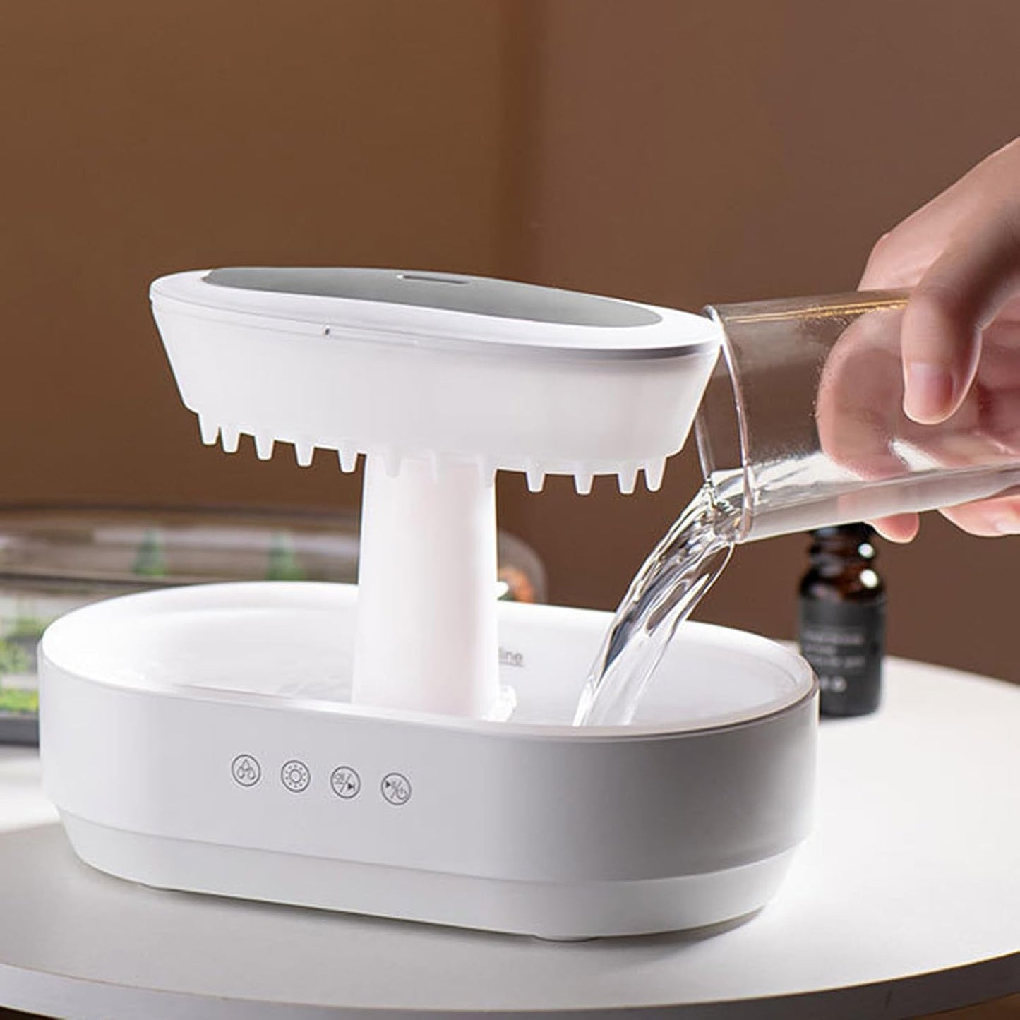 Micro Landscape Rain Humidifier