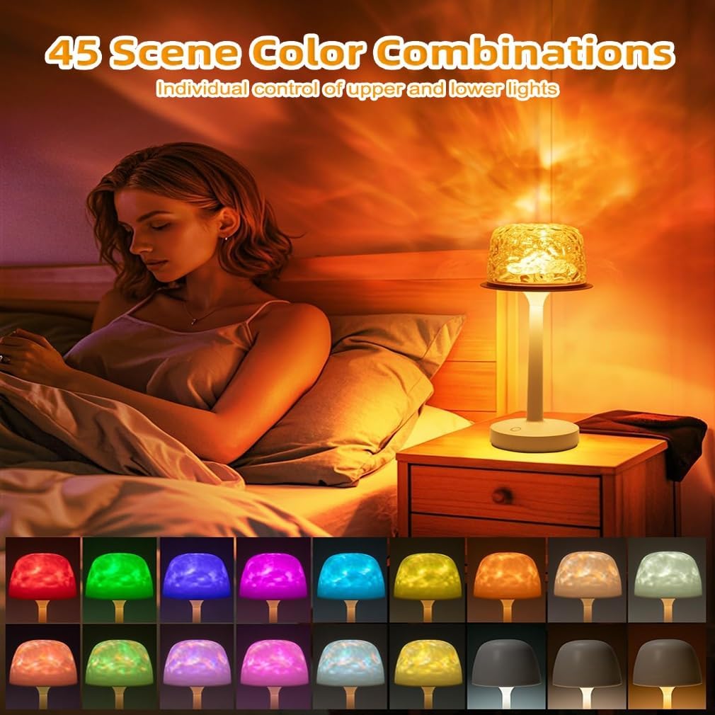 Ocean Wave Cordless Projector Lamp