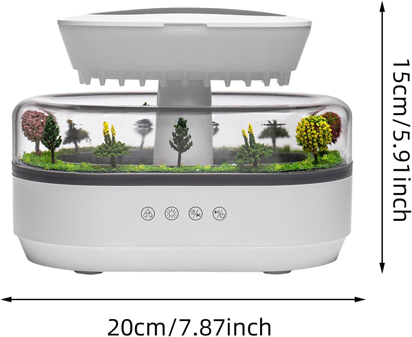 Micro Landscape Rain Humidifier