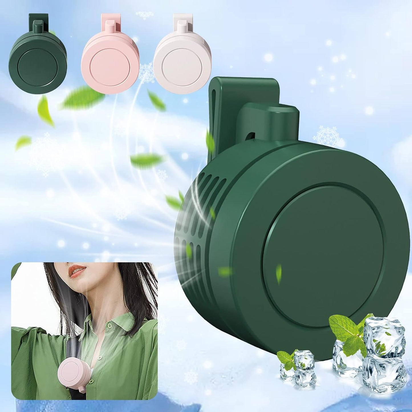 Portable Silent Mini Bladeless Electric Fan