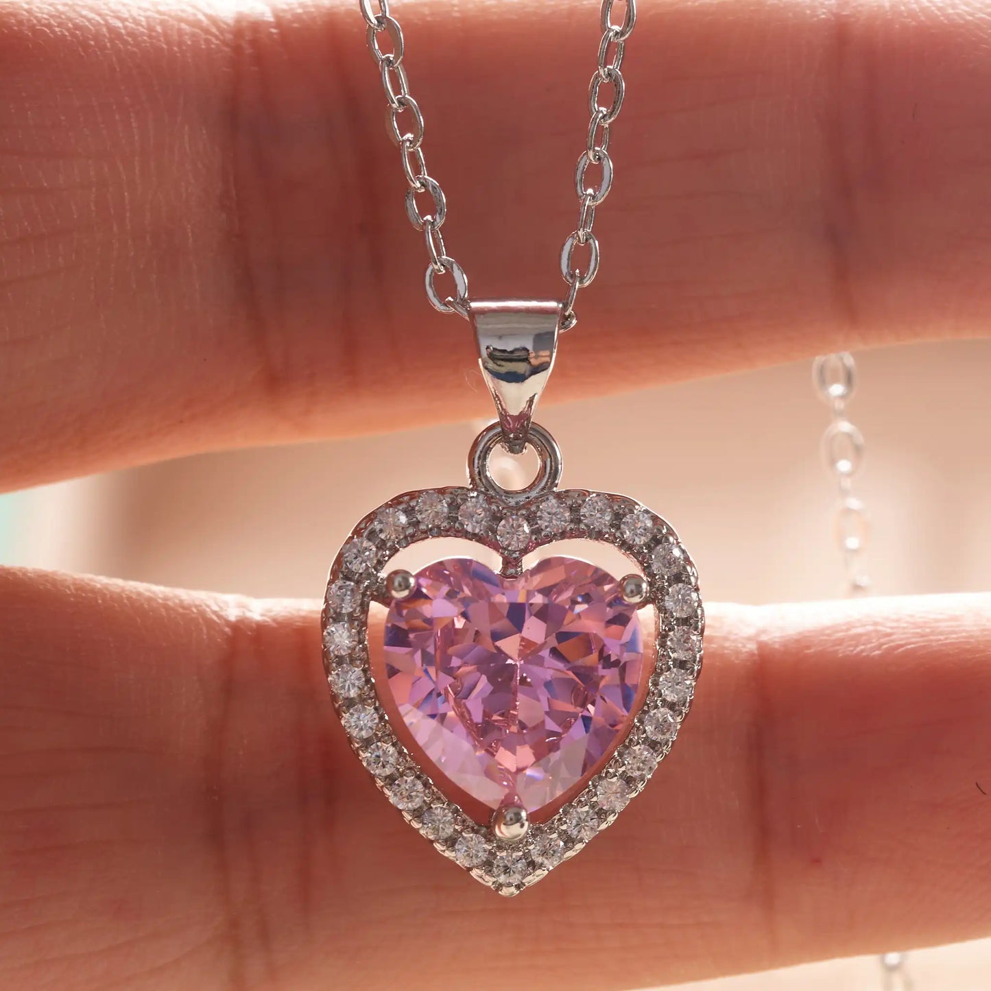 Cellacity Heart Shaped Ring Earrings Necklace Bracelet Engagement