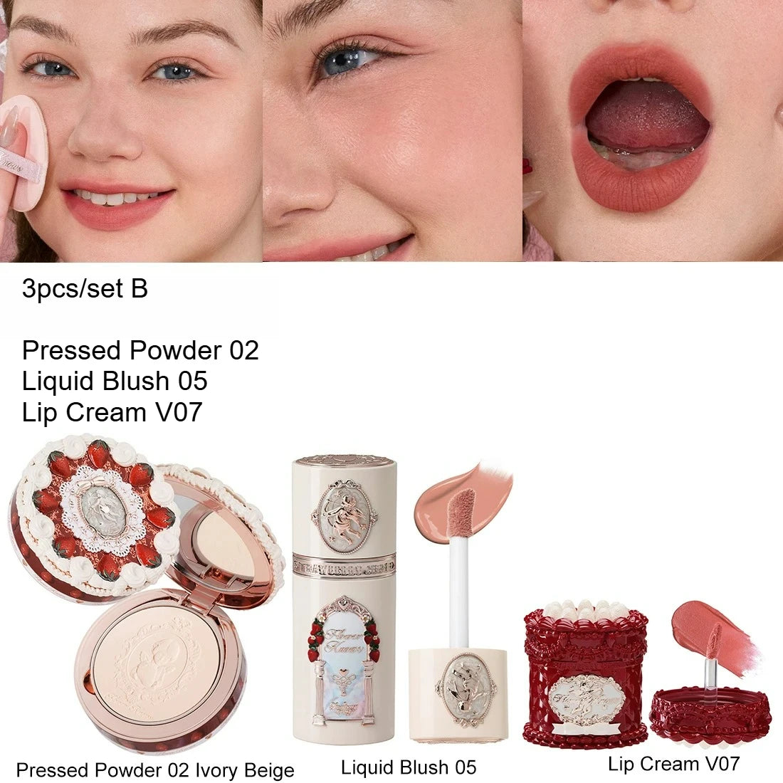 Flower Knows Strawberry Cupid Makeup Kit