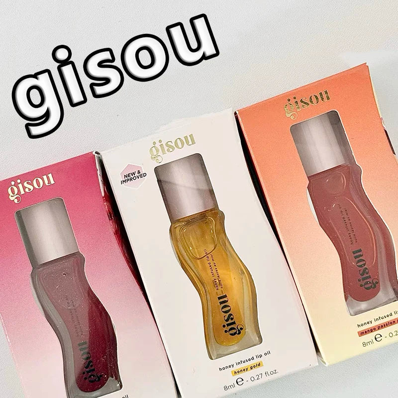 Original Cherry Honey Strawberry Essence Lip Oil Lipstick Long Lasting Moisturizing Reduce Lip Lines Gloss Makeup Care