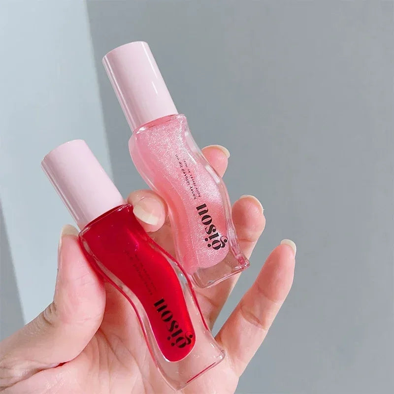 Original Cherry Honey Strawberry Essence Lip Oil Lipstick Long Lasting Moisturizing Reduce Lip Lines Gloss Makeup Care