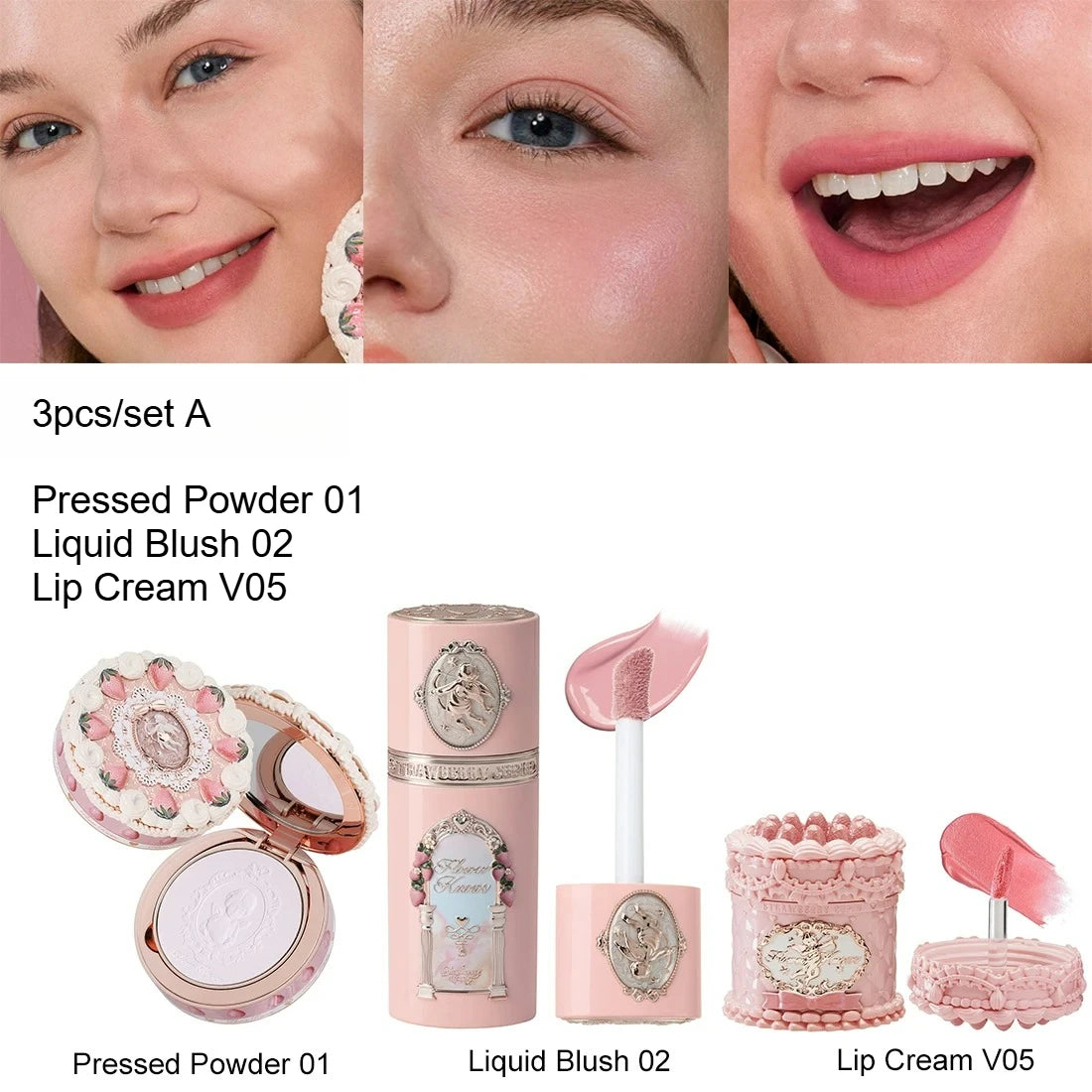 Flower Knows Strawberry Cupid Makeup Kit
