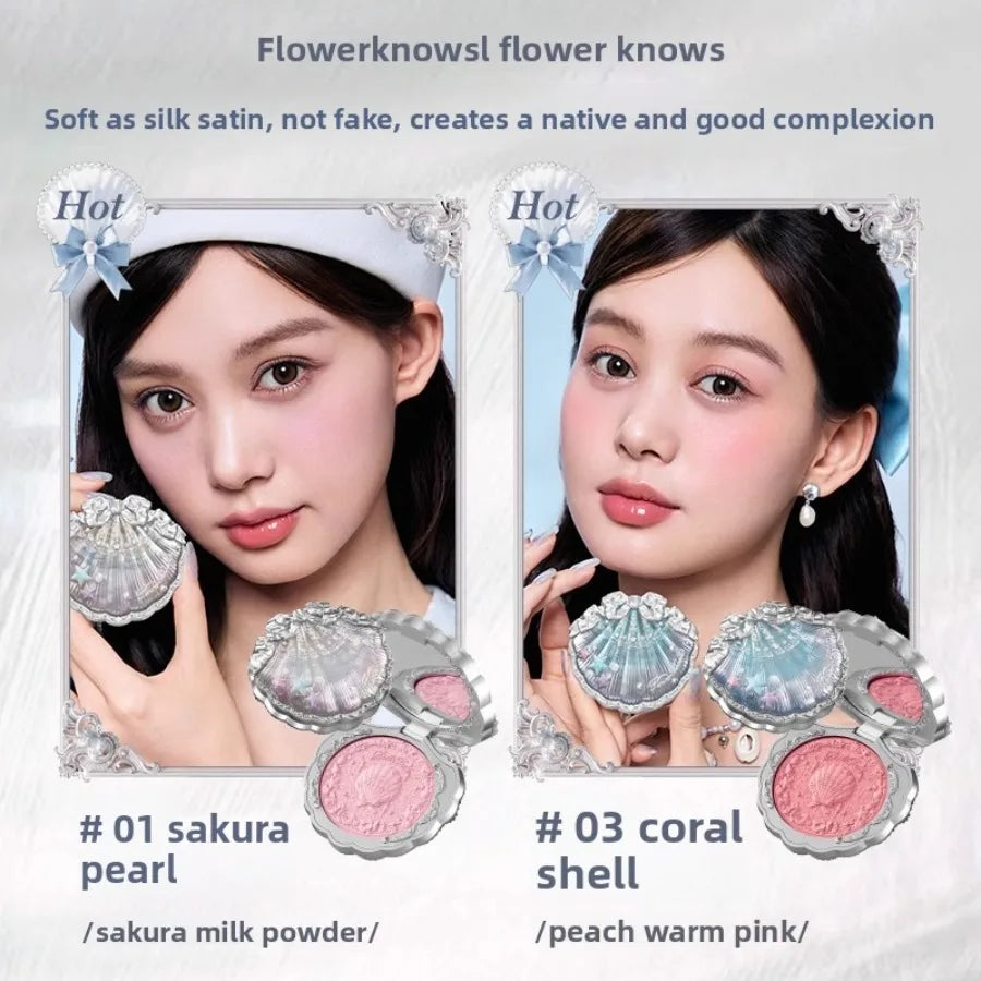Flower knows Shell Pearl Collection Makeup Set