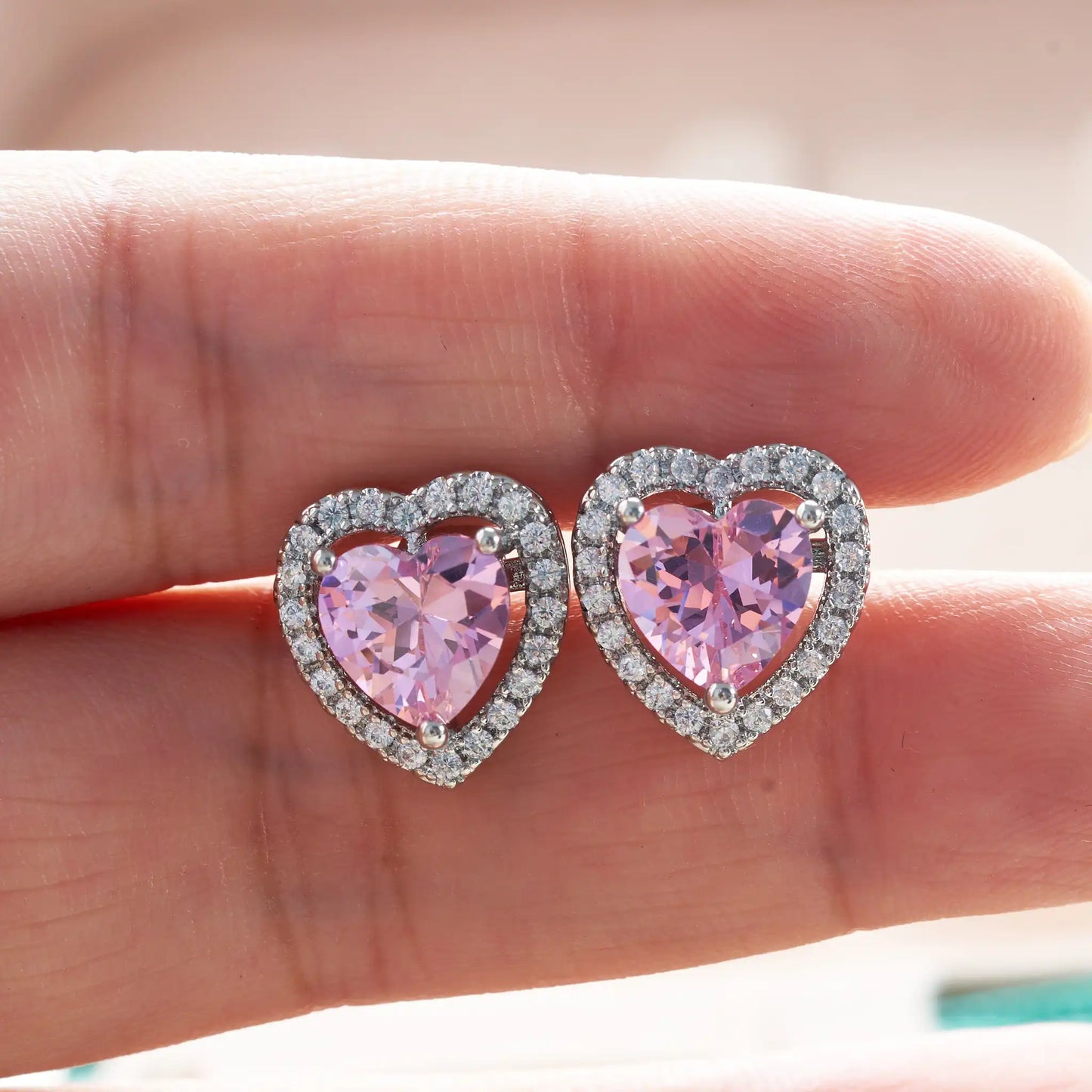 Cellacity Heart Shaped Ring Earrings Necklace Bracelet Engagement