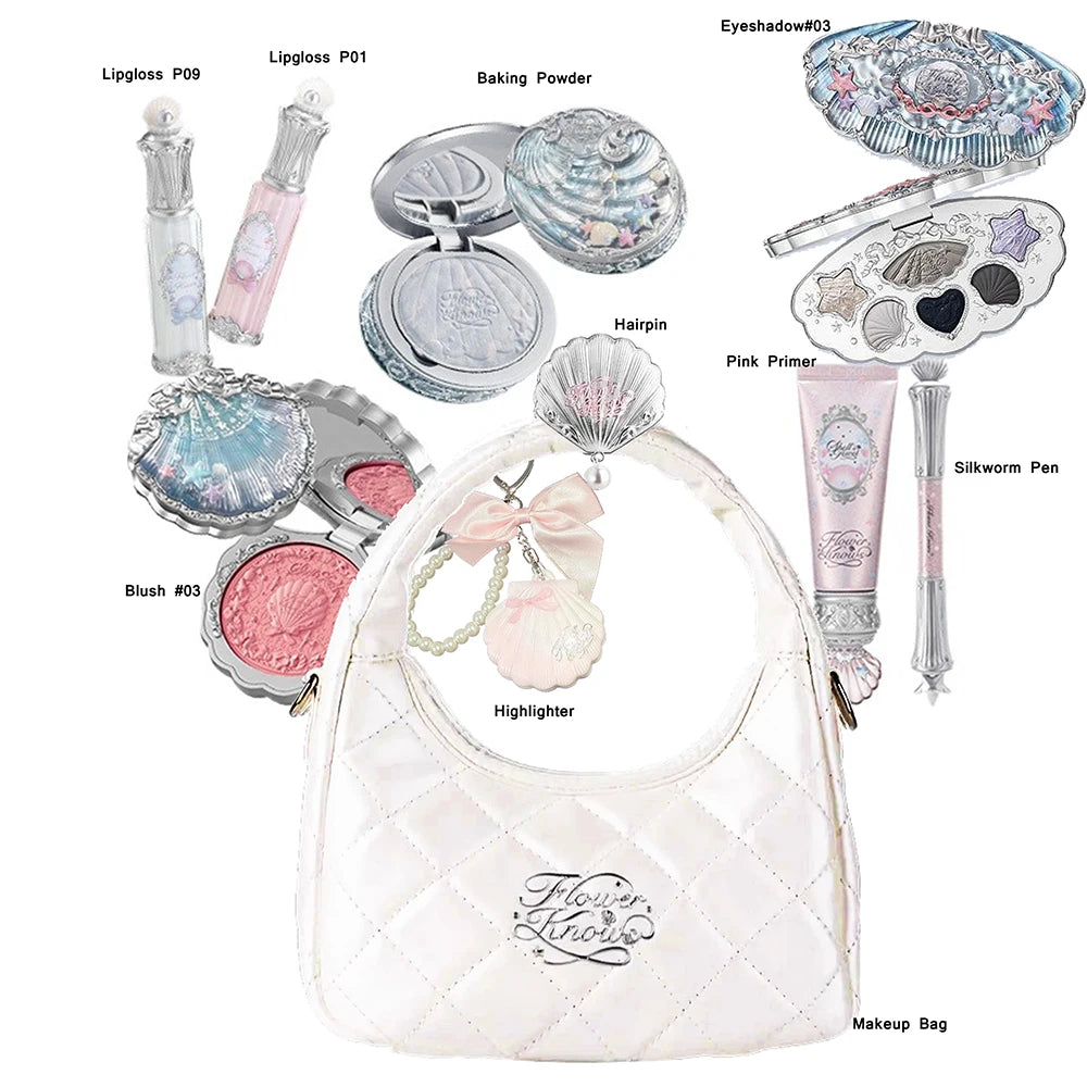 Flower knows Shell Pearl Collection Makeup Set