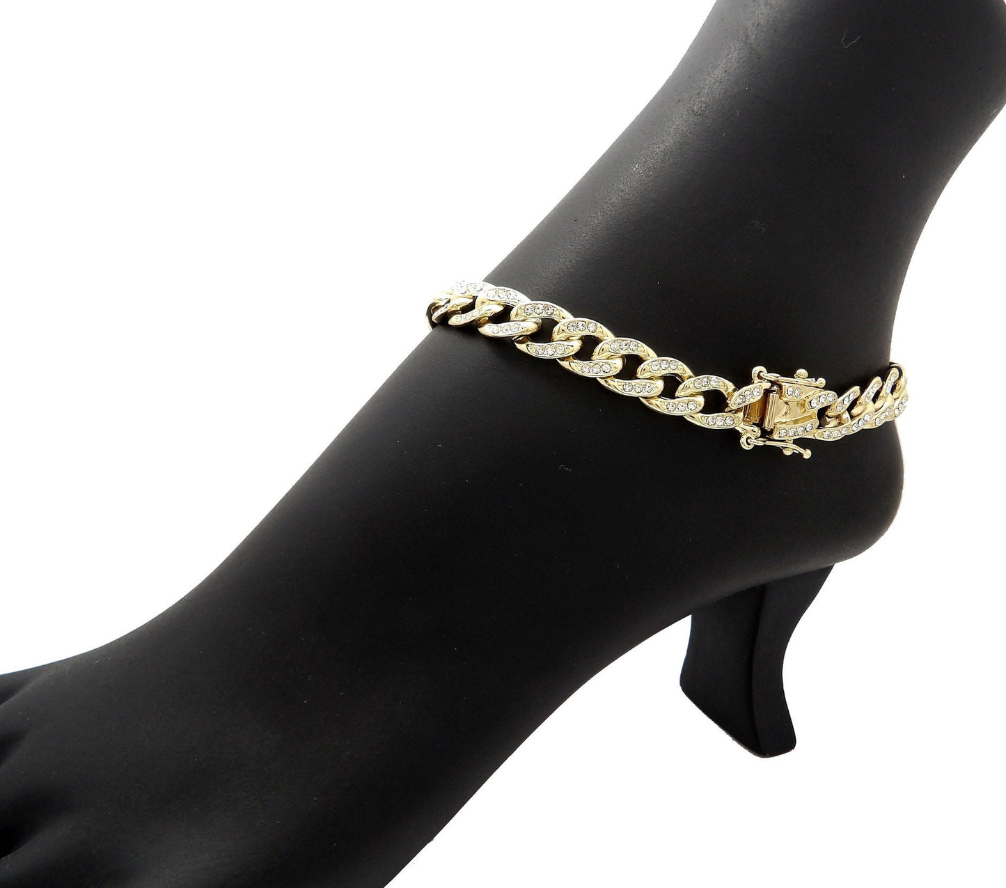 Cuban Chain gold Anklet