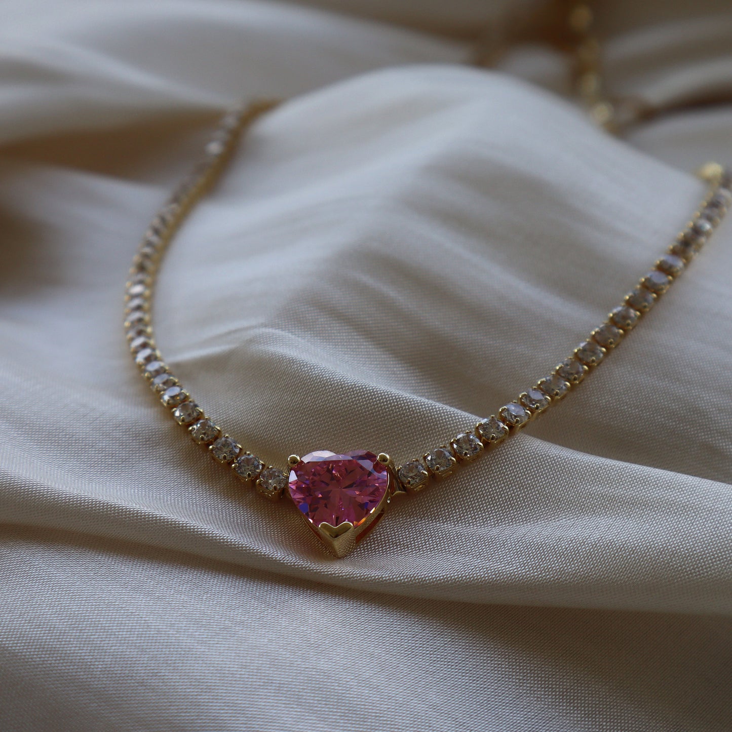 Coquette Heart Necklace