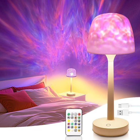 Ocean Wave Cordless Projector Lamp 