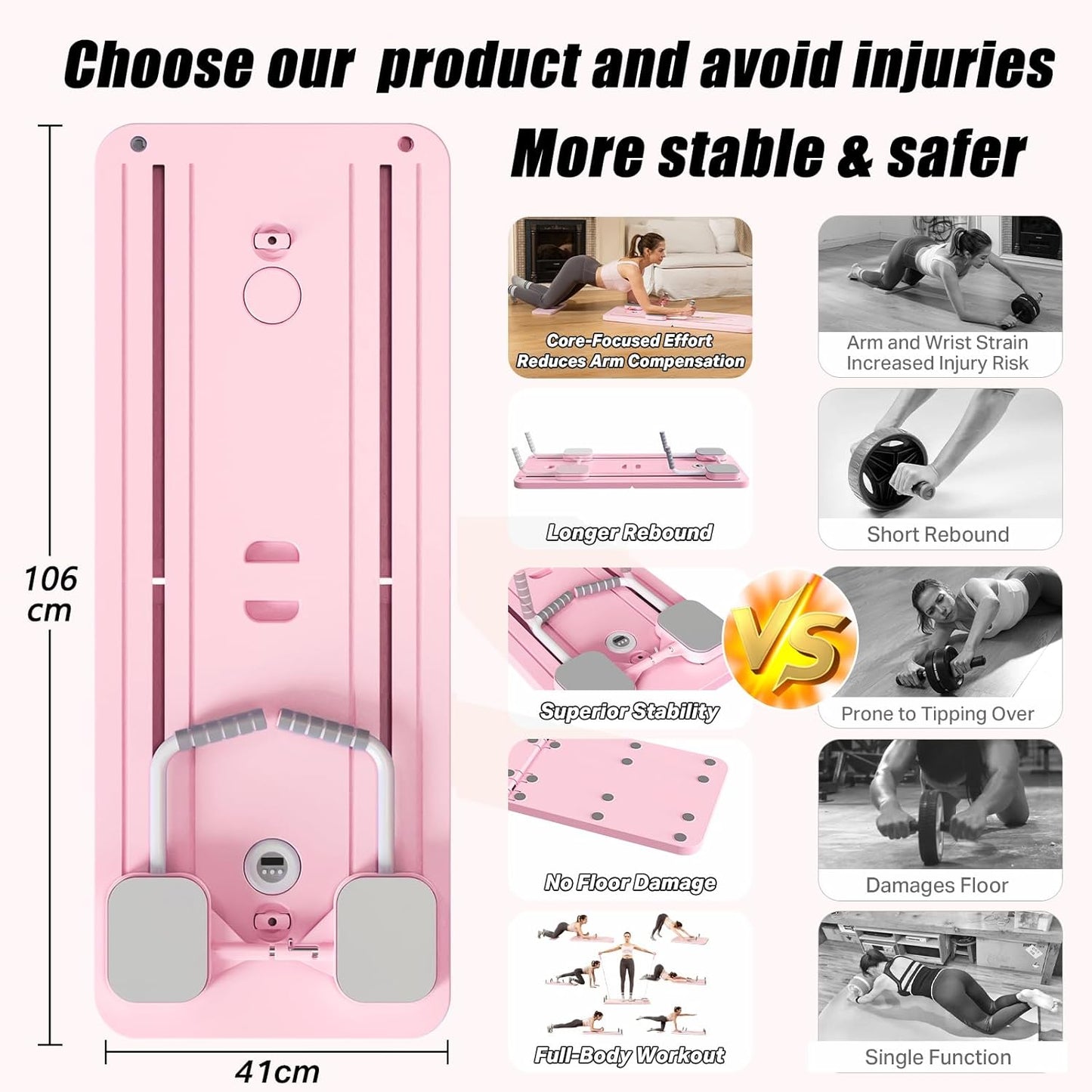 Portable Home Pilates Board 