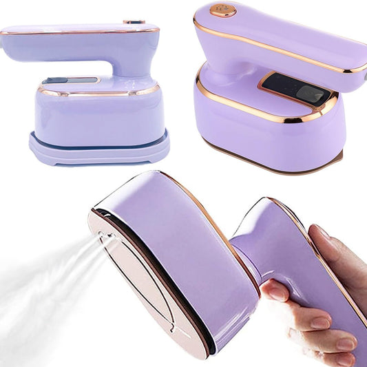 Travel Steamer Iron for Clothes Mini: Handheld Size Portable Fabric Clothing Steamers Small Hand Garment Electric Steam Ironing Machine for Dress Shirt Plancha a De Vapor Para Ropa Portatil