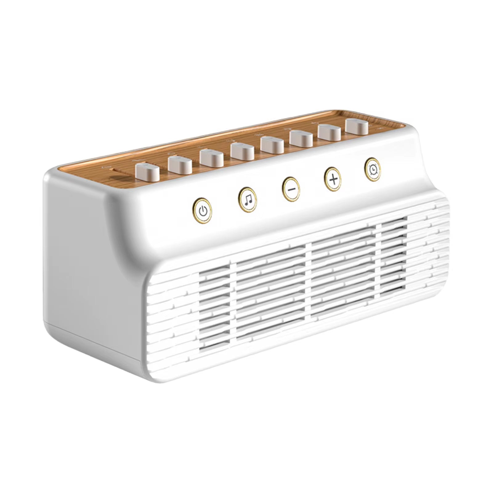 3 in 1 Bluetooth Speaker White Noise Sleep Aid Night Light Humidifier All-In-One Machine Free Combination of 8 Goup Nature Sound