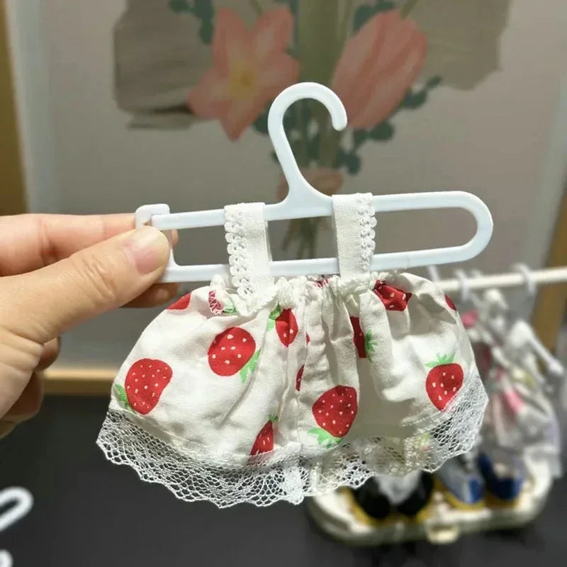  Mini Clothes Hanger for Labubu 