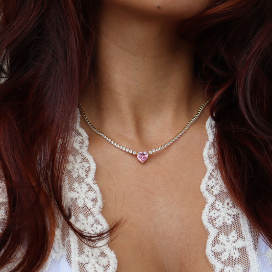 Coquette Heart Necklace